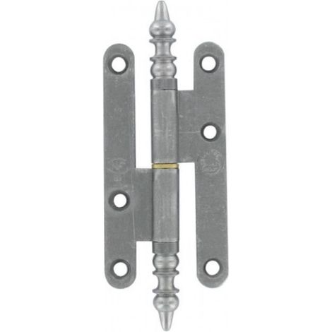 Cerniera a sfera in acciaio lucido N°27 BROS - 110x55 BR+Vaso sinistro - 27ARG1151
