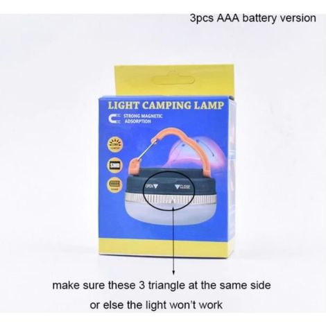 Lampes de tente Lanternes LED extérieures de camping version Batterie (1/3)