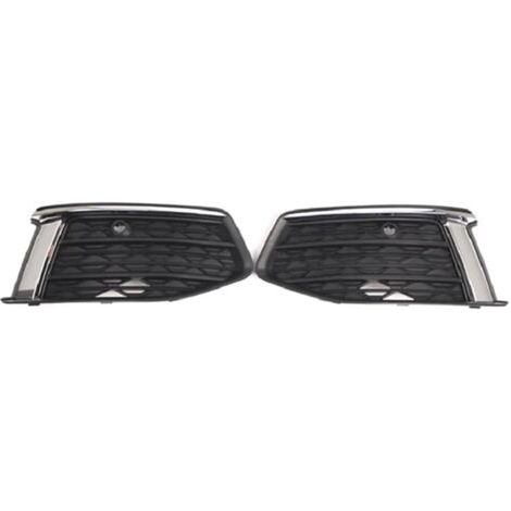 Cache de feu antibrouillard avant compatible avec Audi A6 C8 2019-2023, grille inférieure 4KD807647 4KD807648 (1/4)