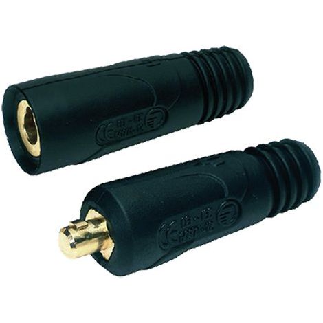 CONNETTORE PER CAVI DI SALDATURA mmq 10/25 - maschio