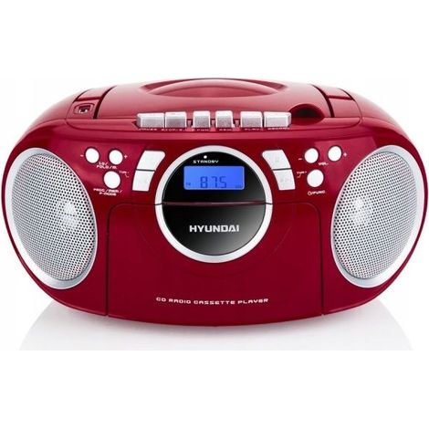 Boombox Hyundai 788R USB AUX CD MP3-Display