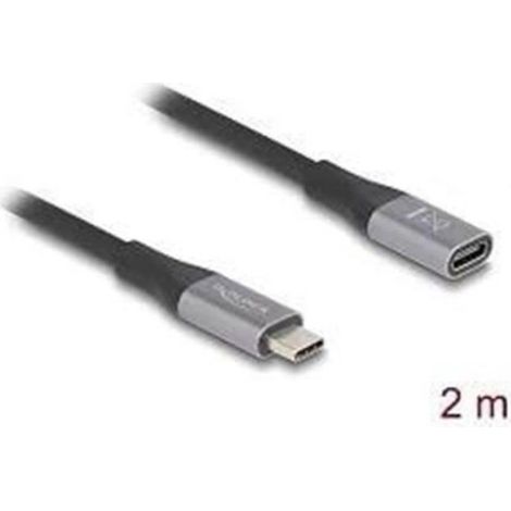 Rallonge USB-C 4.0 - - 2 m - 40 Gb/s - USB Power Delivery 3.1 - 8K (1/2)