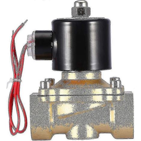 DN25 1" normalerweise geschlossenes elektrisches Messingmagnetventil, 220 V Wechselstrom 1" Zweiwege-Magnetventil (1/4)