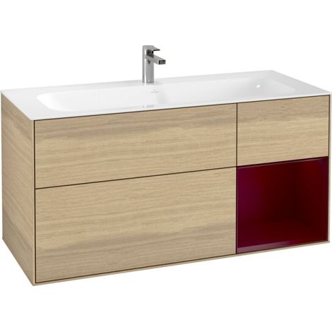 Villeroy & Boch F070HBPC Meuble sous lavabo Finion F07 (1/2)