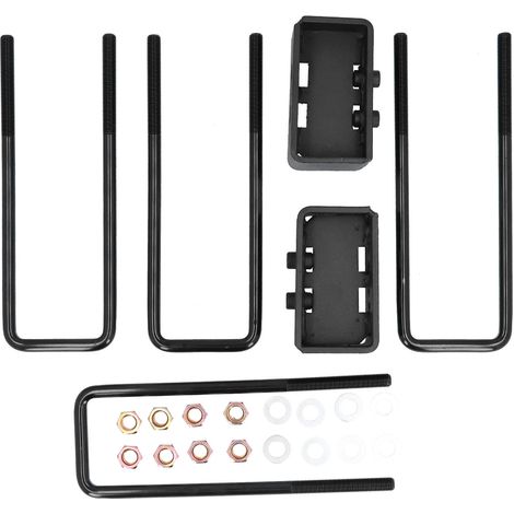 3-Zoll-Hinterachs-Höherlegungssatz aus Kohlenstoffstahl für Ford F150 2WD/4WD, Nivellierungsdistanzstücke, Fahrwerkszubehör (1/5)