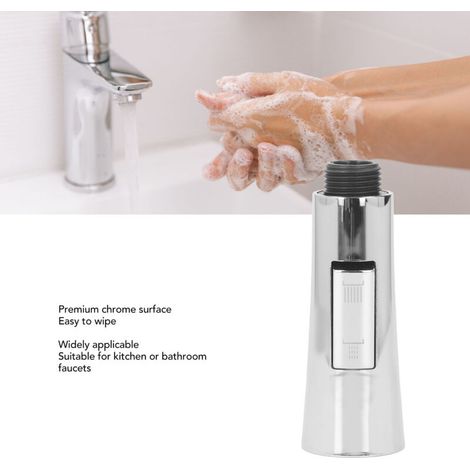 Douchette de robinet de cuisine, interface G1/2 générique, remplacement pour robinet de salle de bain et cuisine (1/5)