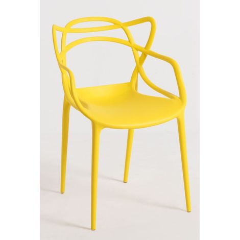 Packs Sillas Jardín - Pack 2 Sillas Korme - Amarillo (1/5)