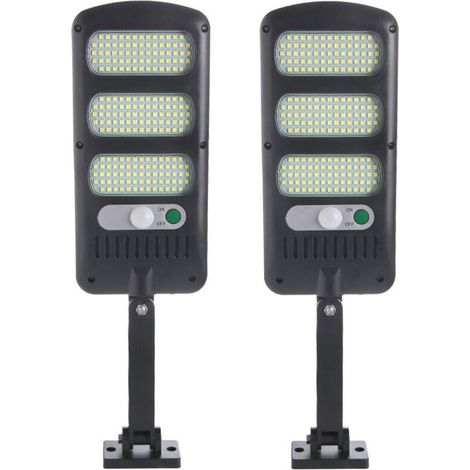 Solarleuchten für den Außenbereich, 2er-Pack, 213 LED-Sicherheitsleuchten für den Außenbereich mit Bewegungsmelder, 180° verstellbar, wasserdichte Solarleuchten für Außenwand, Garten, Weg, Veranda