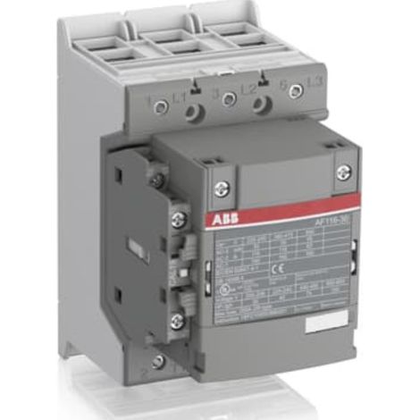 Contattore quadripolare 24/60Vac 4P+ 1NO+1NC 116A 55kW ABB AF116401111