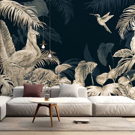 Papier peint panoramique - Forêt tropicale - 130 cm x 87 cm (1/4)