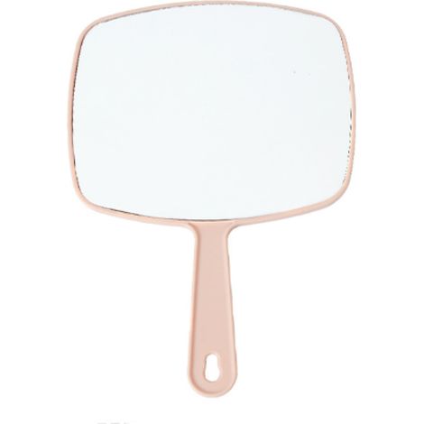 Miroir Main - 15 x 20 cm - Poignée Ergonomique - Blanc - 1 Pièce (1/5)