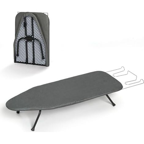 Petite table à repasser pliable Noir 78,7 x 30,5 cm (1/5)