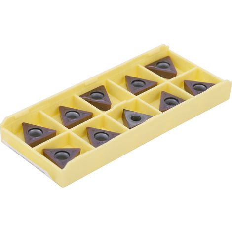 Lot de 10 plaquettes de tournage CNC en carbure cémenté TCMT16T308 LF6018 - Fournitures industrielles (1/5)