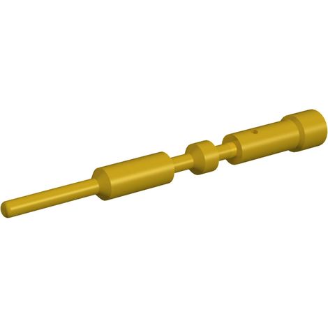 HUMMEL M23 Power Leistungs-Crimpkontakt Kontaktstift (M) 0,14mm² - 1mm² gold Werkstoff Messing (CuZn) - 1 Stück (1/2)
