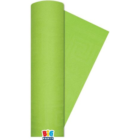Big Party Tovaglia Carta Damascata 1,20 x 5 mt Verde Mela