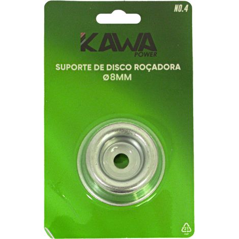 Kawapower Accesorio de Cabezal de desbrozadora para fijación de Disco - 8 mm (1/4)