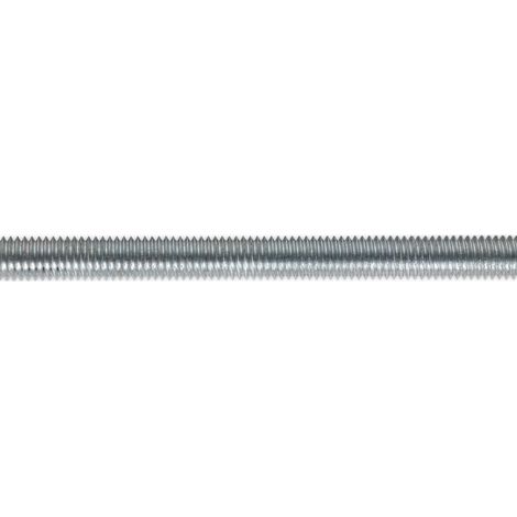 Sealey Zinc Plated Threaded Rod M8 x 1m - Pack of 5 STUD8