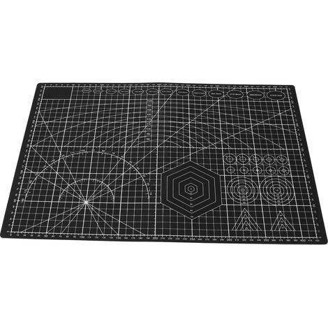 Tapis de découpe PVC noyau blanc antidérapant pliable, planche à coudre pour patchwork et bureau (1/5)