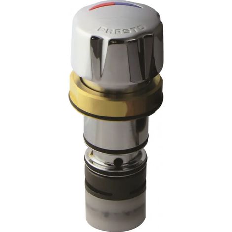 Testa per Alpa, 20/35s allungata da incasso con pomolo cromato per 35190