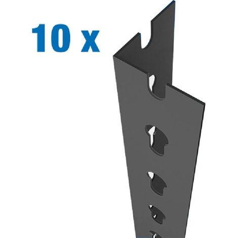 PACK 10 PERFIL SCLICK P/35 2000 GRIS