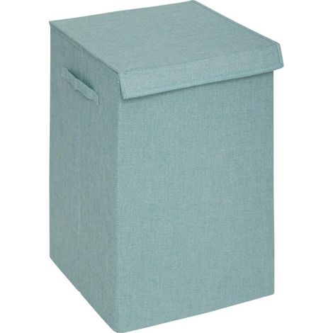 Panier à Linge Avec Séparateur "Colors" 74L Bleu Artic (1/4)