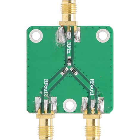 Module RF répartiteur de puissance à résistance à 2 voies, carte PCB, fournitures électriques industrielles DC-5G