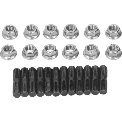 Kit de remplacement d'écrous et de goujons de collecteur d'échappement pour Dodge Cummins 3.9 5.9 6.7L (modèles 1989-2019) (1/5)