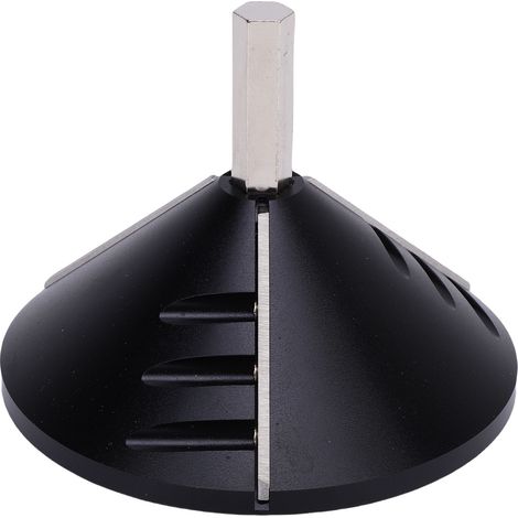 Ortviai Outil débourrage et chanfreinage PVC/CPVC/ABS/PP/PE – 2 en 1 intérieur/extérieur, diam. ext. 23–99 mm, shaft 8 mm (1/5)