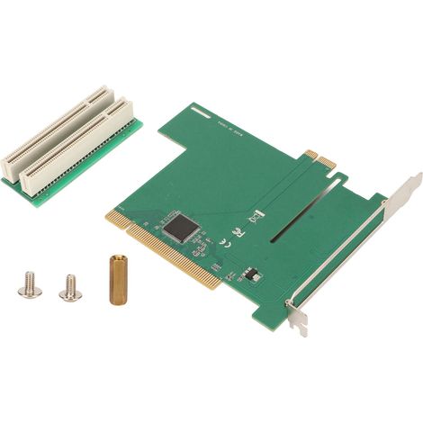 Carte d'Extension PCIE X1 vers PCI, Adaptateur sans Alimentation pour Contrôle Industriel (1/5)