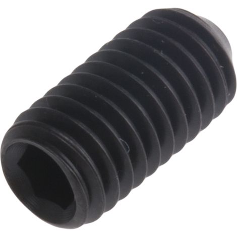 Vis sans tête, M5 x 10mm, tête Jeu de douilles hexagonales, en Acier Vis sans tête ( Prix pour Boîte de 100 )