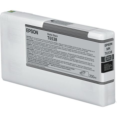 Epson Cartucho T6538 negro mate