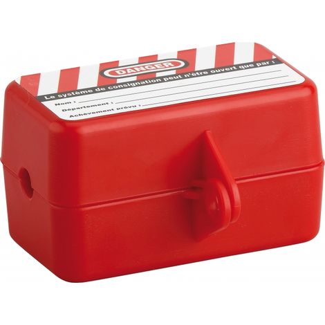 Dispositivo di bloccaggio per presa 220V, bloccato da 1 lucchetto, Lockout Tagout LOTO - THIRARD