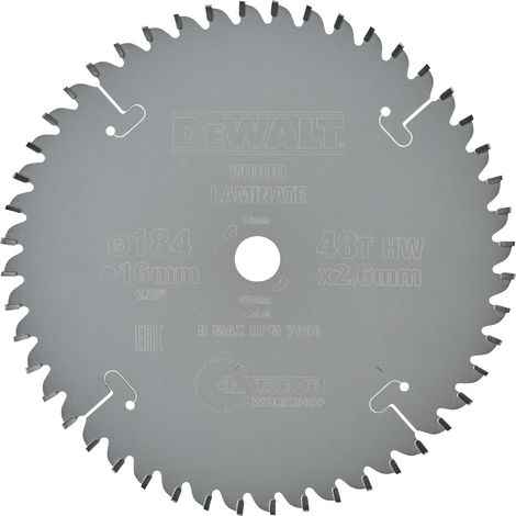 DEWALT DT4092 EXTREME WORKSHOP for CSB 184mm x 16mm x 48T