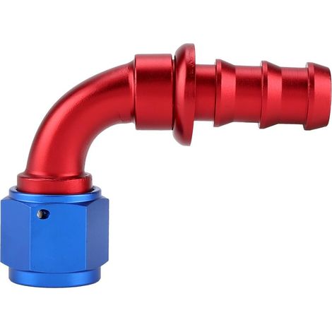 Extrémité Du Tuyau D'huile Raccord Mâle Pousser sur Le Verrouillage par Rotation Joint de Refroidissement D'huile en Alliage D'aluminium Remplacer Les Accessoires (1/5)