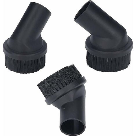 HONORNIC - Lot de 3 brosses à poussière pour aspirateur, brosses rondes de 35 mm (1,38 pouce) de diamètre intérieur. (1/4)