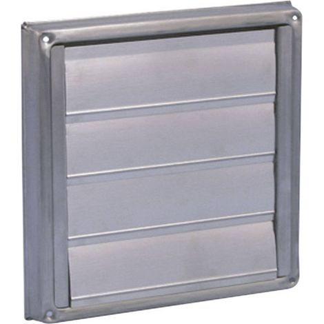 Wallair N34845 Bocchetta di ventilazione Acciaio inox Adatto al diametro del tubo: 10 cm