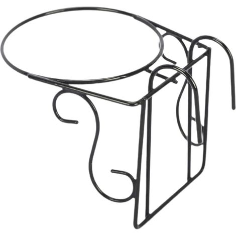 Petit support robuste pour pots de fleurs avec rambarde E (1/5)