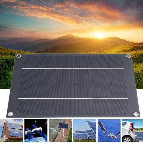 Module mini-panneau solaire portable 6W 6V 1A pour chargeur de batterie de téléphone portable et de jouet (1/5)