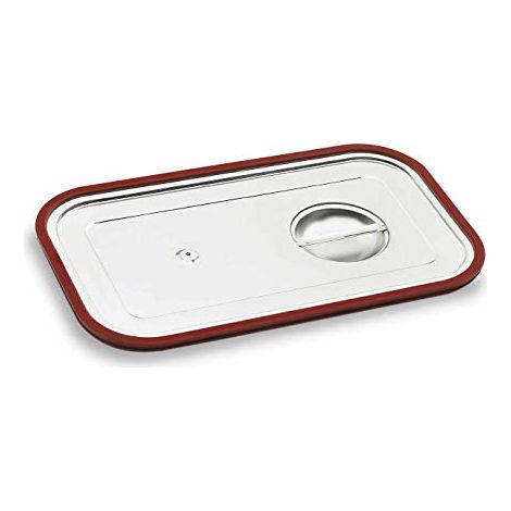 Coperchio universale Lacor 66901Z acciaio inox guarnizione silicone