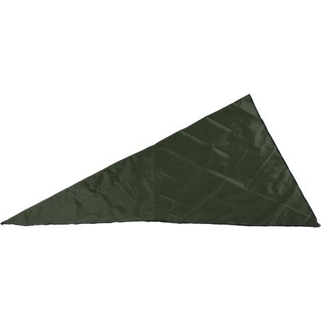 Voile d'ombrage étanche et respirante pour terrasse, protection UV pour jardin et piscine (Vert militaire) (1/5)