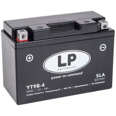 Batterie moto Landport AGM YT9B-4 YT9B-BS SLA 12v 68ah 115A