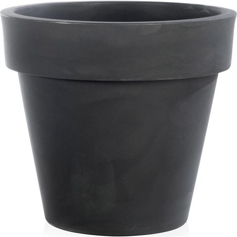 Vaso Ø120x108 cm in Polietilene Standard One 120 Antracite (1/5)