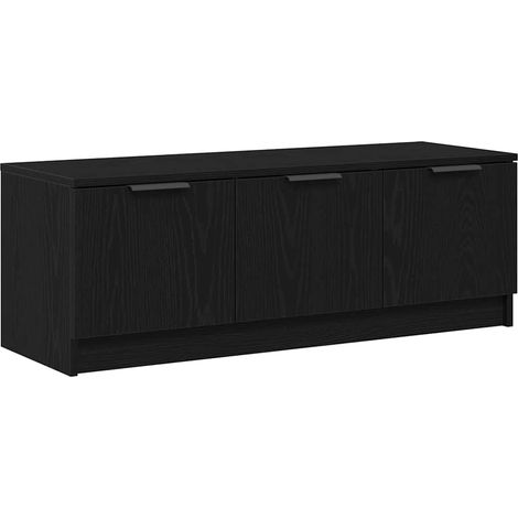 Maison Exclusive - Meuble TV Chêne noir 102 x 35 x 36,5 cm Bois d'ingénierie
