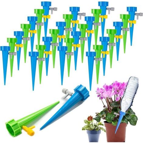 30Pcs Irrigation Goutte à Goutte Kit,Kit d'Irrigation Goutte,Micro Irrigation Goutte à Goutte Jardin Système,Arroseurs automatiques Plantes Irrigation Système pour Jardin Maison Intérieur Extérieur (1/5)