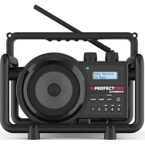 Radio de chantier DABBOX - 2.84 kg - D-Work (1/4)