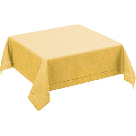 Nappe Carrée Jaune Maïs - 150x150cm