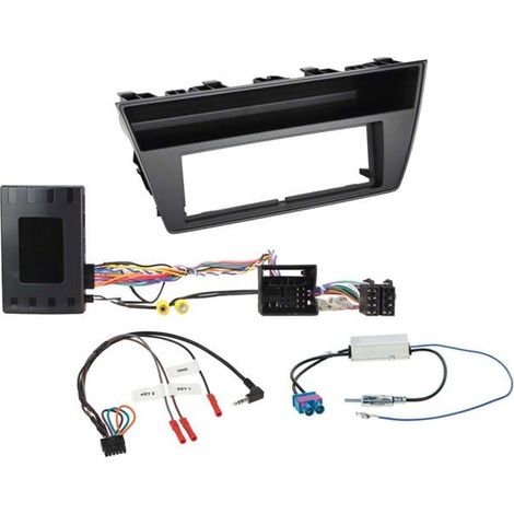 Kit 1-DIN compatible avec Skoda Fabia(5J) 2014-2022 Adaptateur d'information/antenne