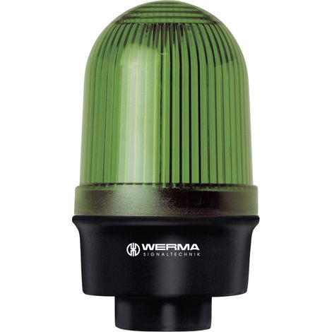 Werma Signaltechnik Signalleuchte 219.200.00 219.200.00 Grün Dauerlicht 12 V/AC, 12 V/DC, 24 V/AC,