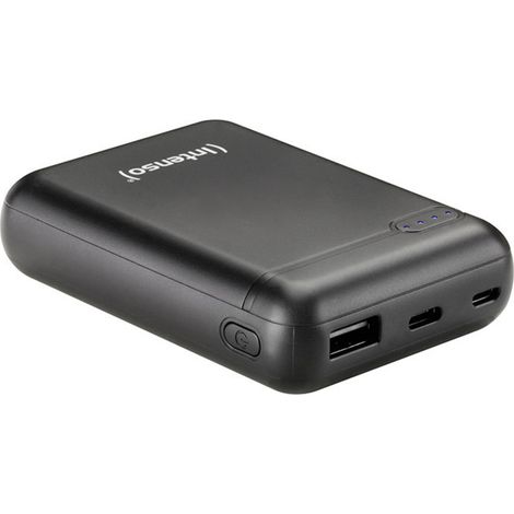 Intenso XS10000 Powerbank 10000 mAh LiPo Schwarz Statusanzeige