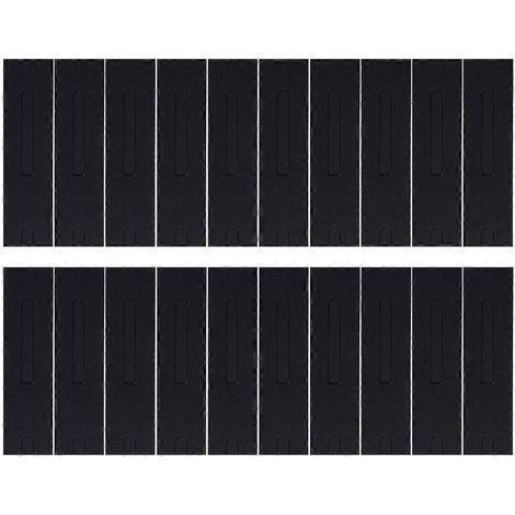Lot de 30 pochettes cadeaux pour stylos, porte-stylos individuels, souvenir de bureau ou d'affaires-15.5X4X0.2CM-Black (1/4)